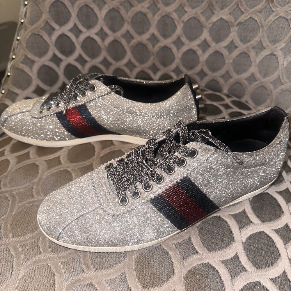 Gucci Glitter Sneakers